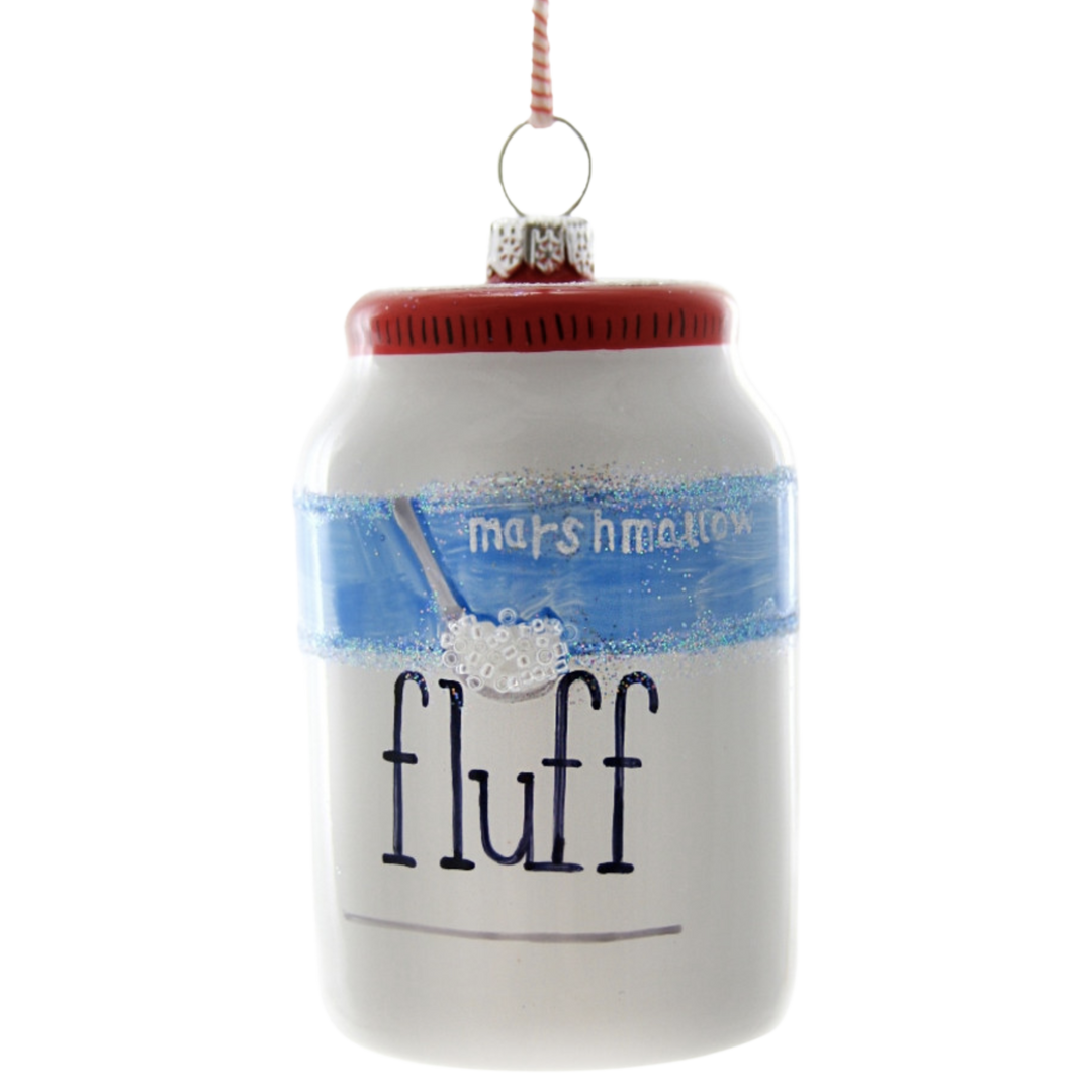 Marshmallow Fluff Ornament