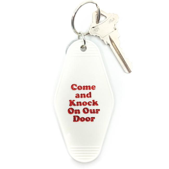 Key Tag - Come Knock on Our Door