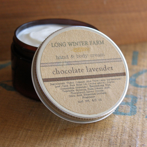 Chocolate Lavender Skin Cream