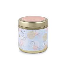 Kaleidoscope Tin Candles