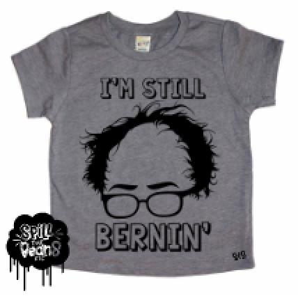 I'm Still Bernin' Bernie Sanders Kid's Bodysuit