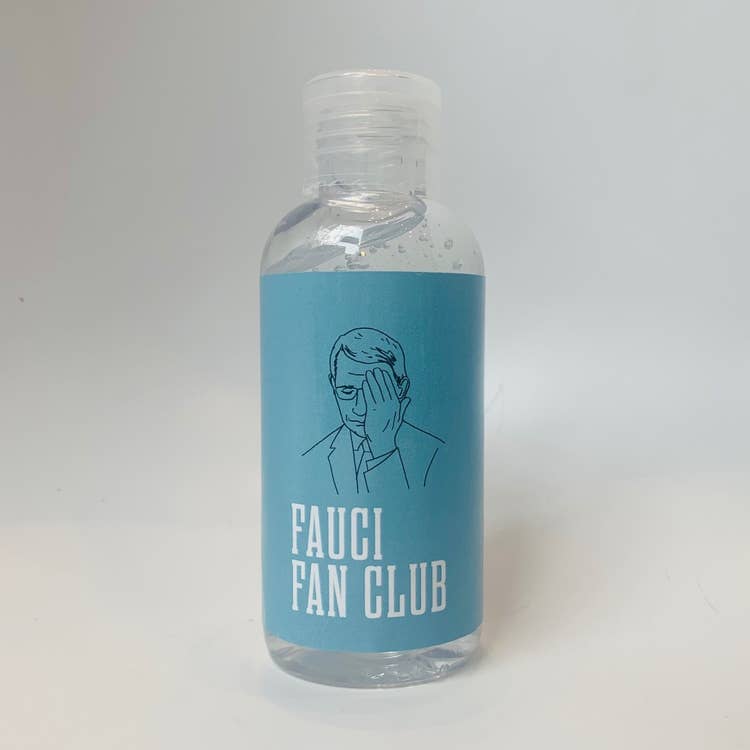 Fauci Fan Club 4oz Hand Sanitizer