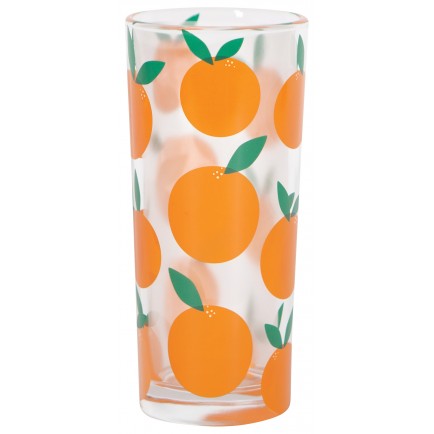 Oranges Drinking Glass