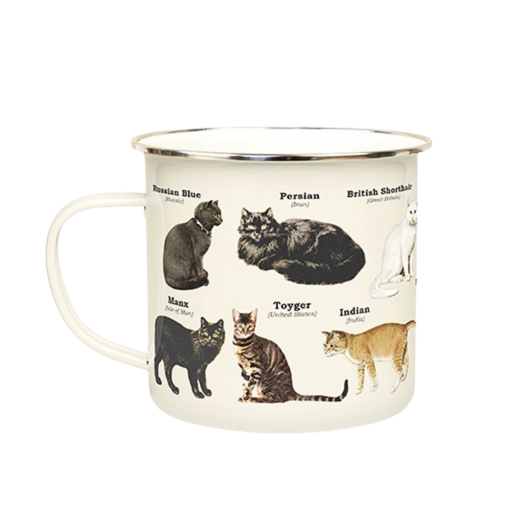 Cats - Enamel Mug