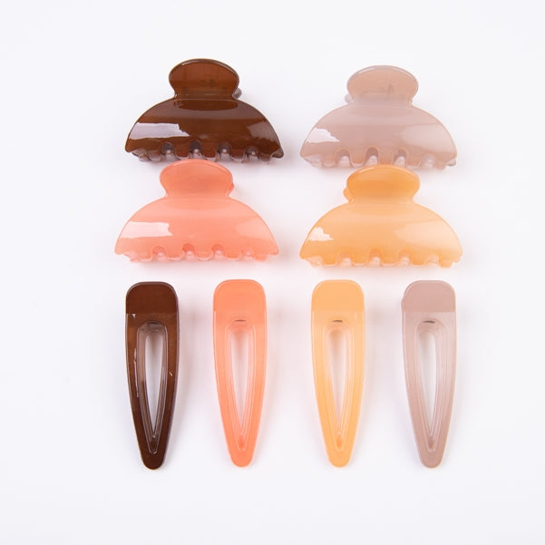 Neutral Hair Clip Set