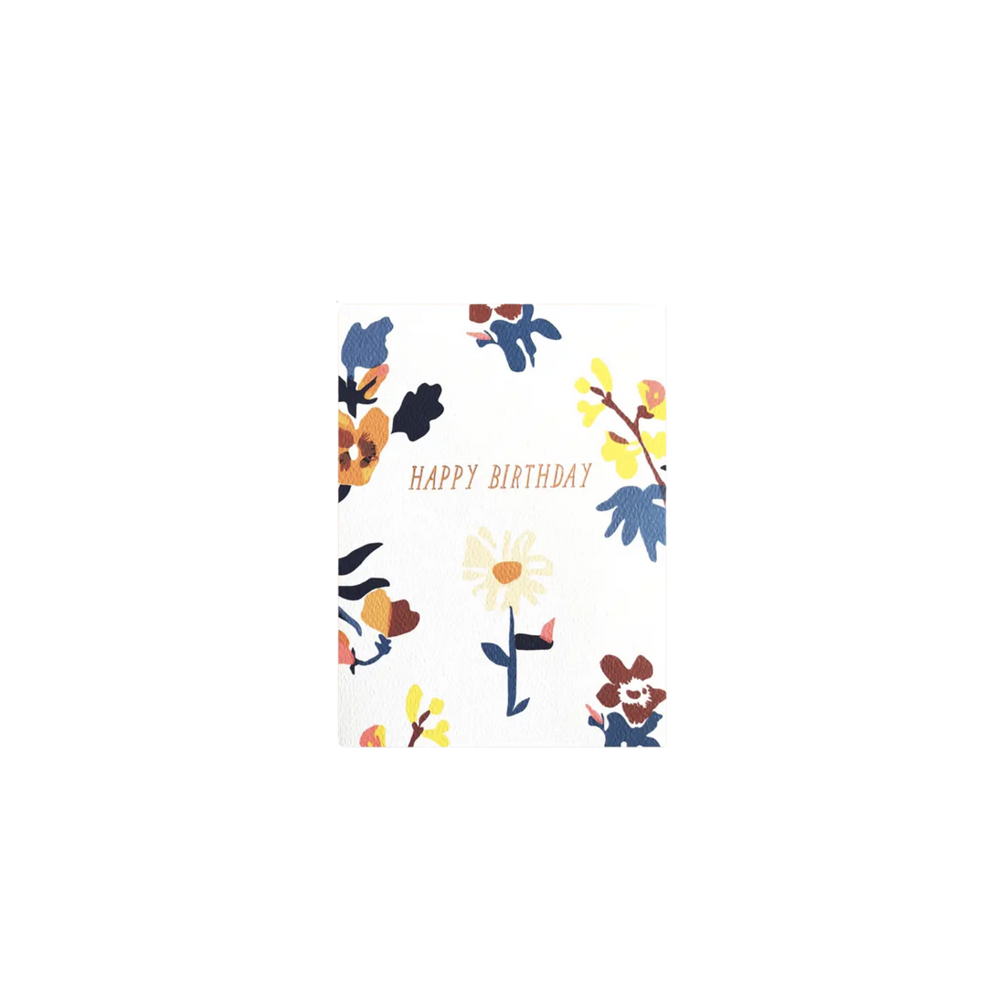 Happiest Birthday Laura Florals Card