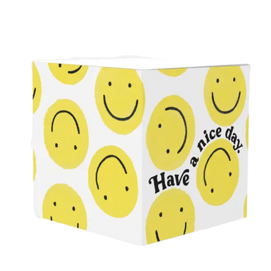 Have a Nice Day Sticky Note Cube