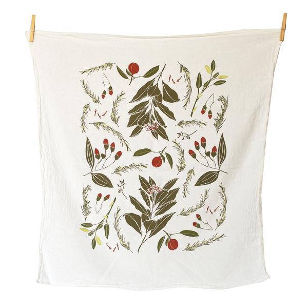 Festive Flavors Kitchen Towel
