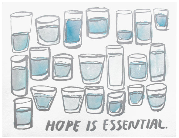 Hope Is Essential Art Print