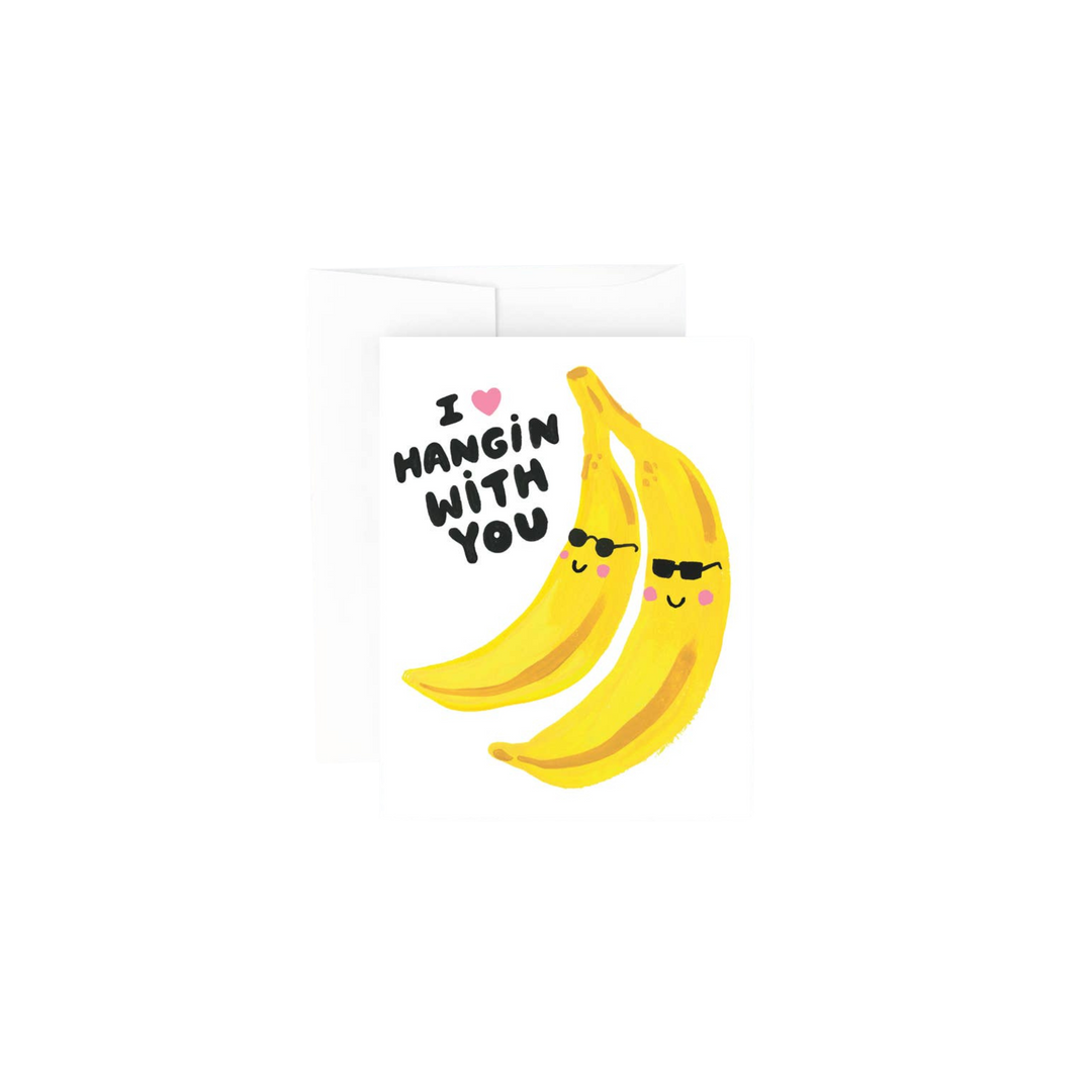 Banana Hangs Card