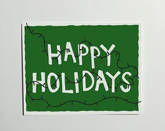 Happy Holidays  Card