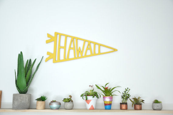 Hawaii Wooden Cut Out