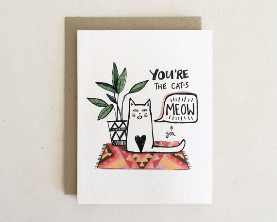 You're the Cat's Meow Card