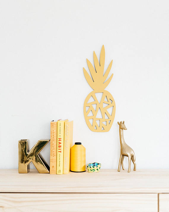 Pineapple Wooden Cut Out