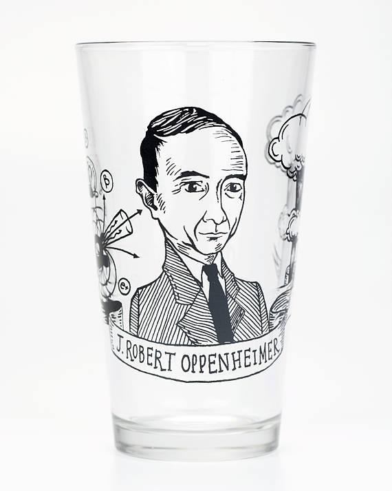 J Robert Oppenheimer Pint Glass