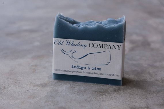 Indigo and Rice Bar Soap