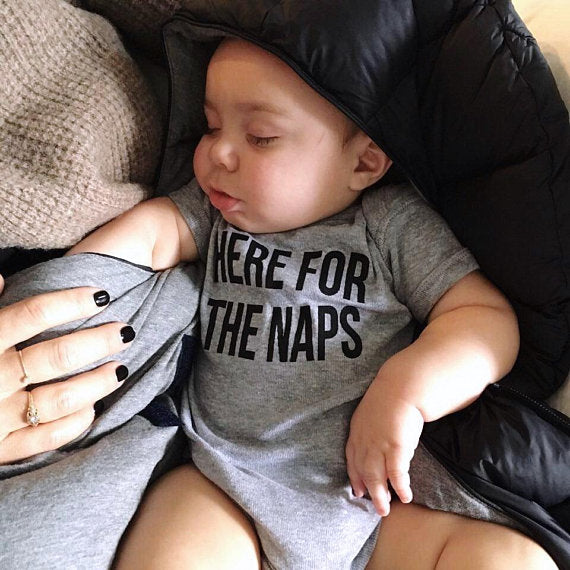Here For The Naps Onesie