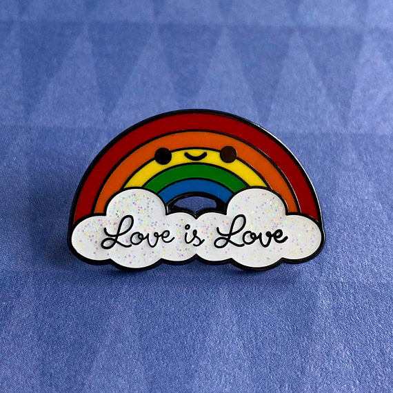 Love is Love Rainbow Pin