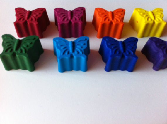 Eco-Friendly Butterfly Crayons