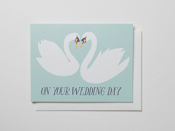 On Your Wedding Day Swans