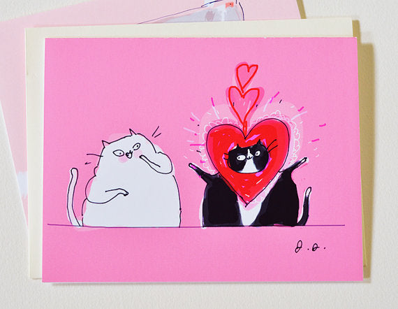 Too Much Love Greeting Card