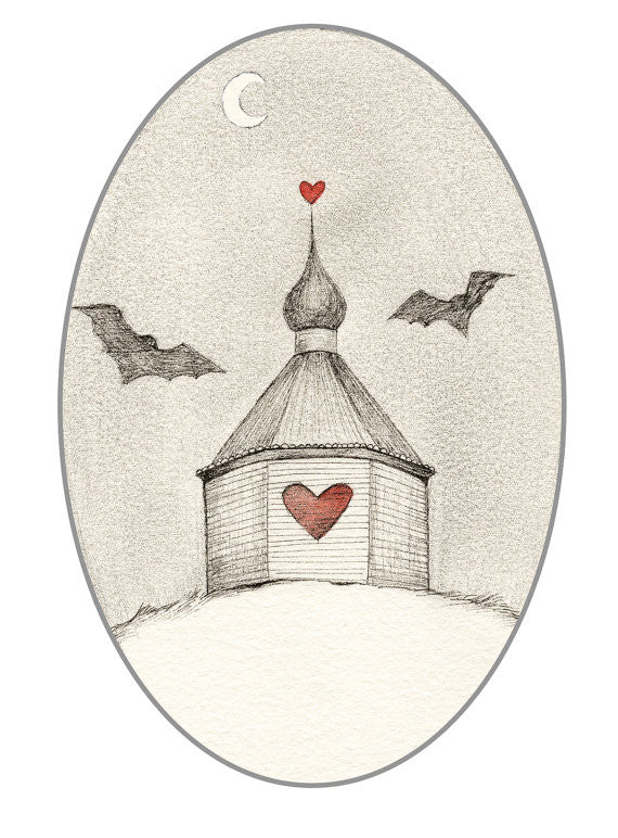 Batty Love - Greeting Card