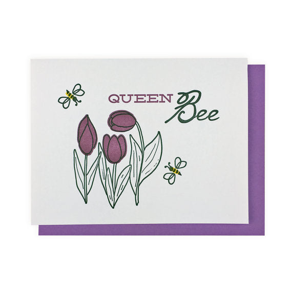 Queen Bee card