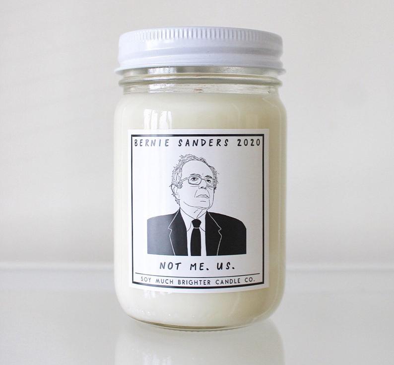 Bernie Sanders 2020 12 oz. Candle