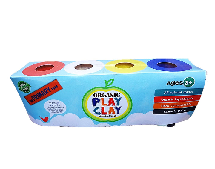 Organic Play Clay Primary Pack