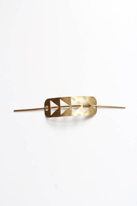Flying Geese Hair Pin