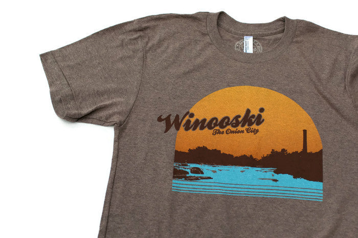 Winooski Unisex T-Shirt - Brown