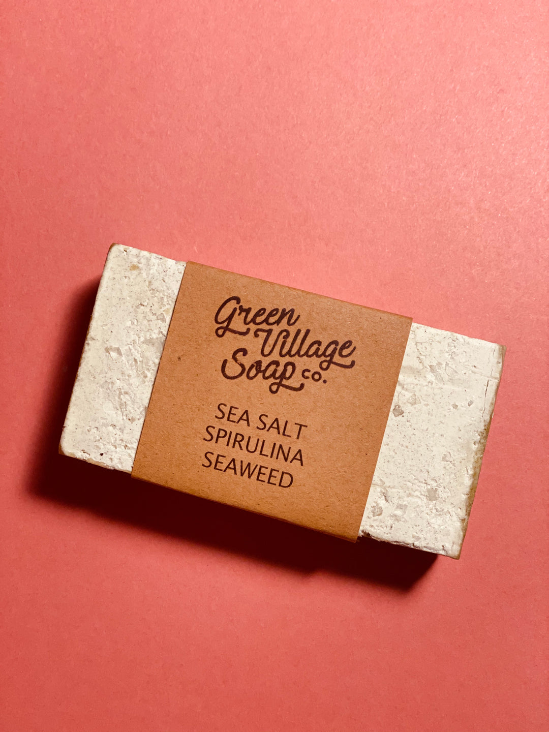 Sea Salt Spirulina Seaweed Bar Soap