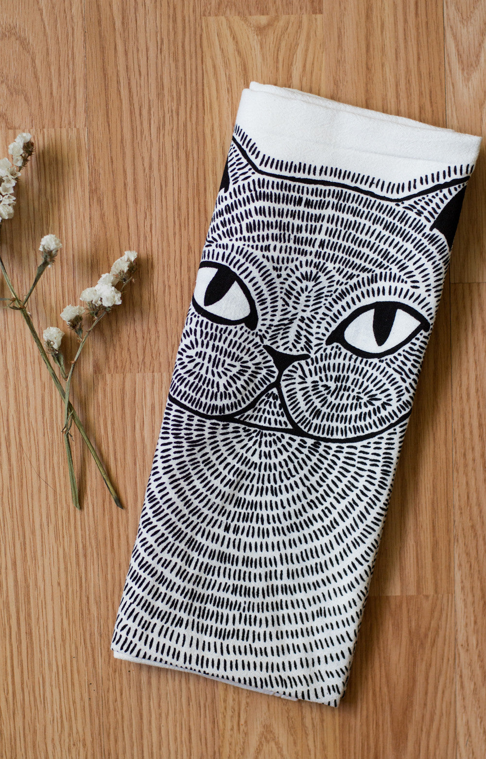 Persian Cat Tea Towel