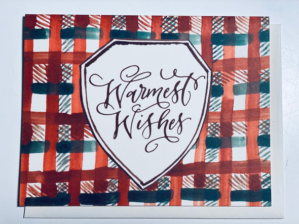 Warmest Wishes in Plaid Box Set of 8
