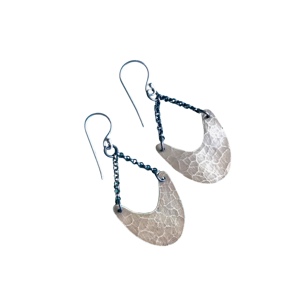 Brass Pendulum Earrings- Tiny