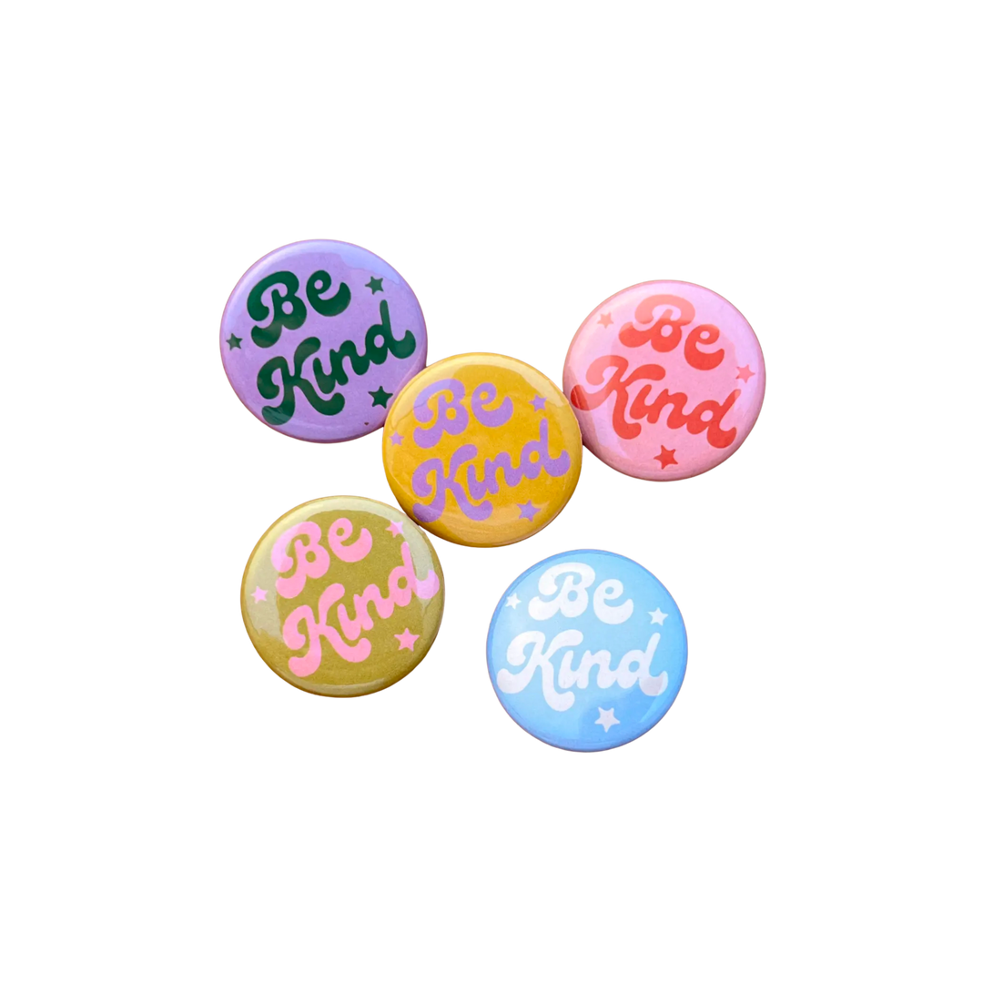 Be Kind Button Pin