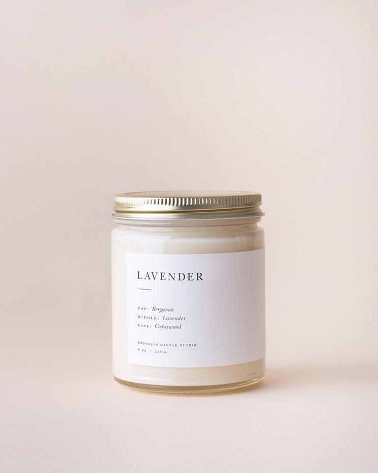 Lavender Minimalist Candle 8oz