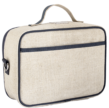 Grey Robot Lunch Box