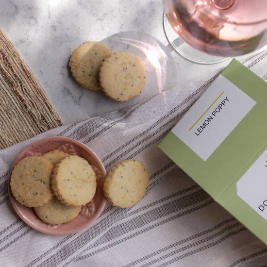 Lemon Poppy Shortbread