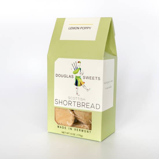 Lemon Poppy Shortbread