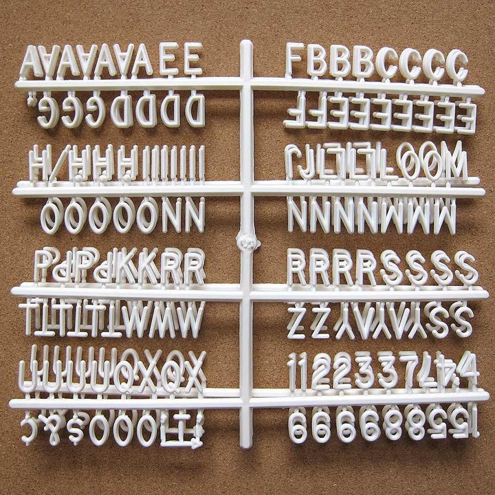 10 x 10 Letter Board - Blue