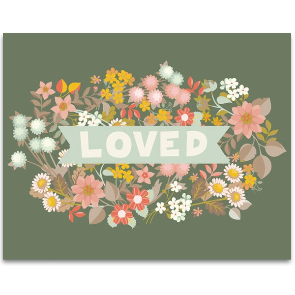 Loved Art Print