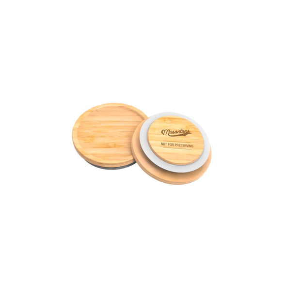 Timber Top Bamboo Mason Jar Storage Lids