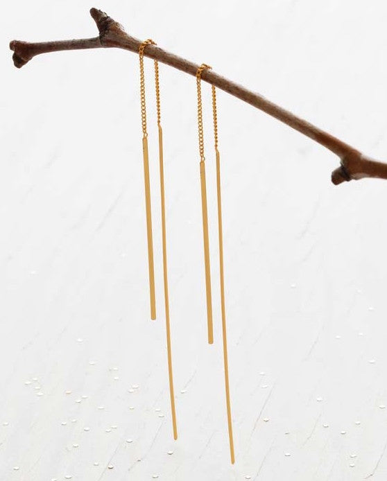 Needle and Thread Earrings