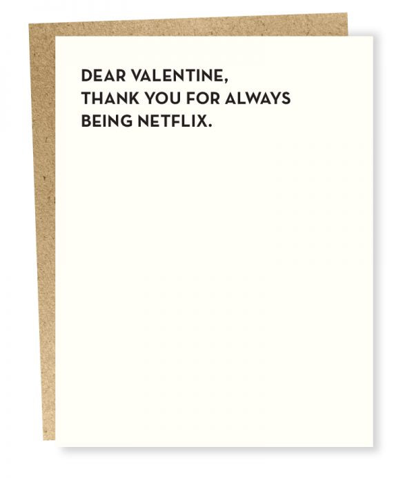 Netflix Valentine Card