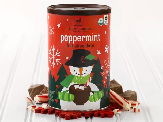 Holiday Peppermint Hot Chocolate