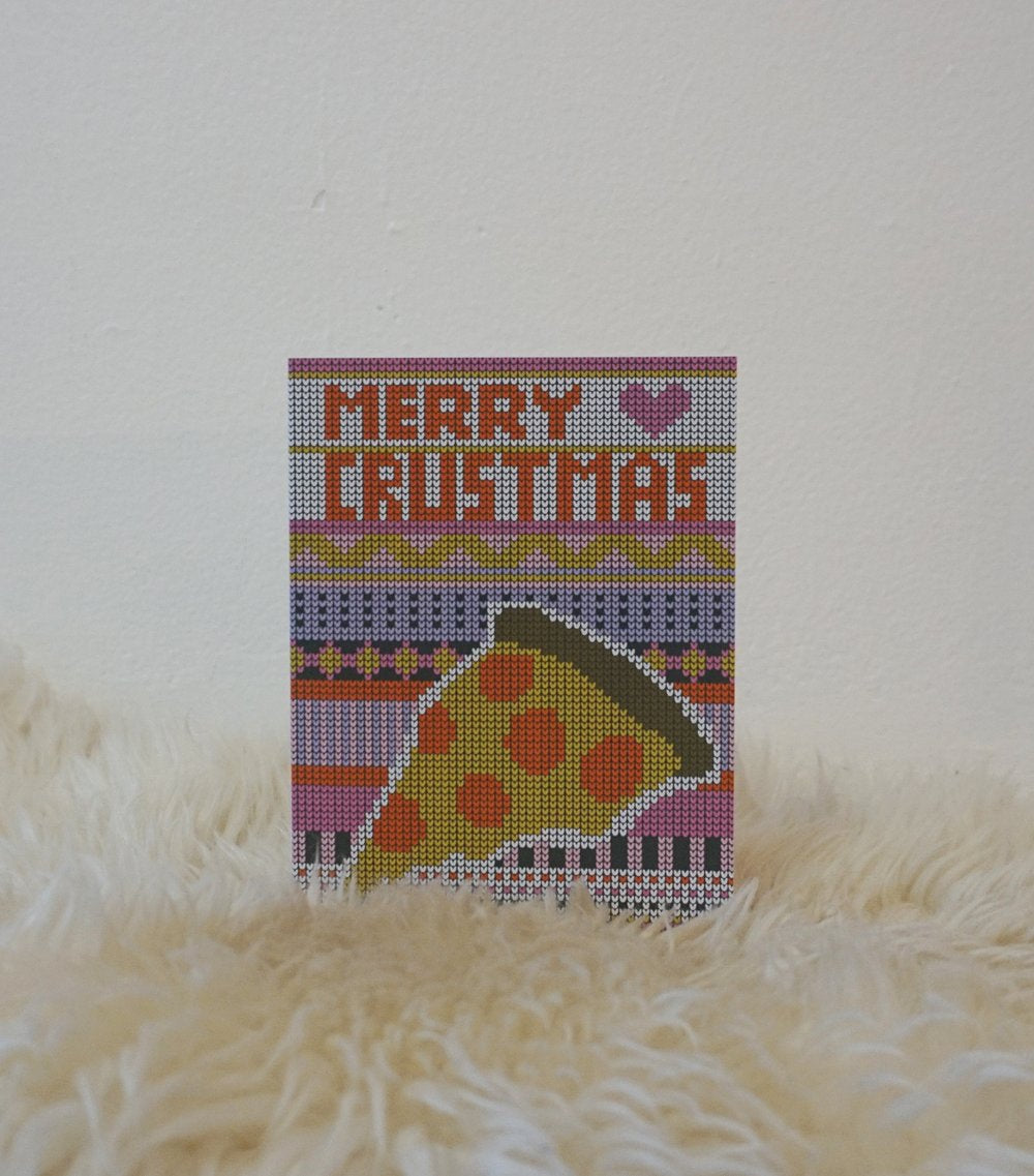 Merry Crustmas - Greeting Card