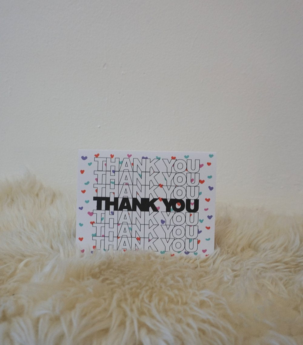 Thank You Bag Greeting Card