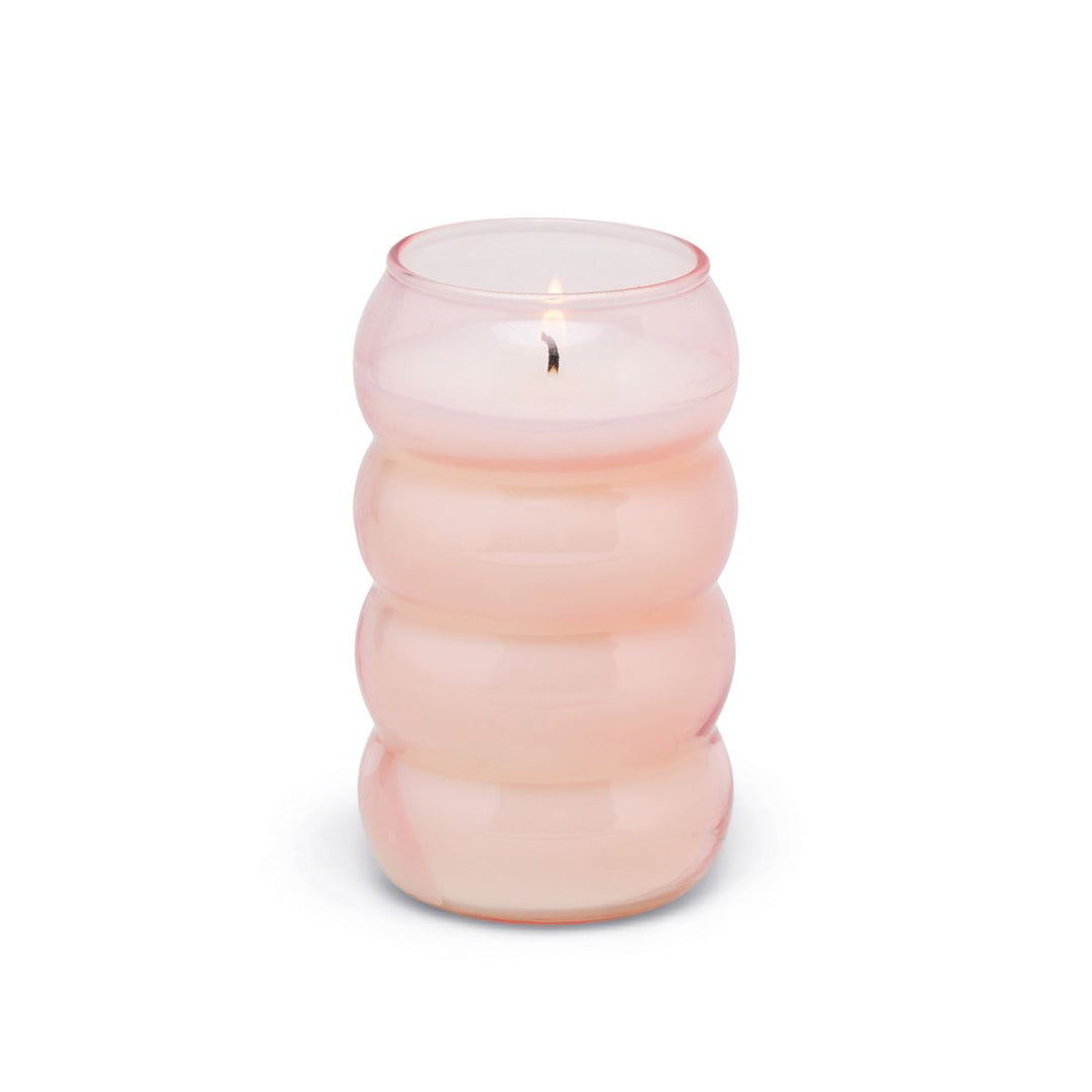 Realm 12oz Bubble Ribbed Glass Candle