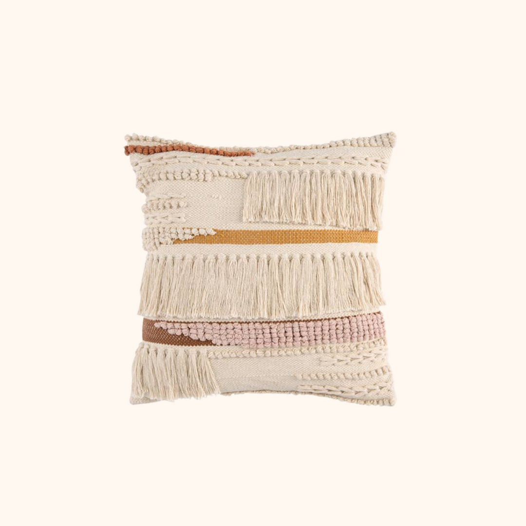 Haven 20 X 20 Macrame Pillow - Multi